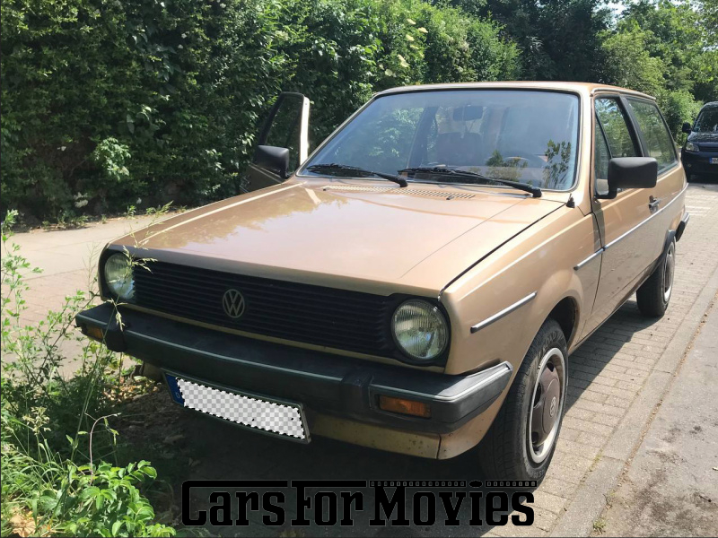 Volkswagen Polo 86C 1981 Deutschland Gold Braun Zivilfahrzeug Kleinwagen Berlin 7613 